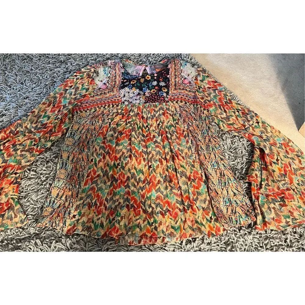 Anthropologie Bhanuni By Jyoti Blouse